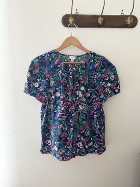 J. Crew Floral Top